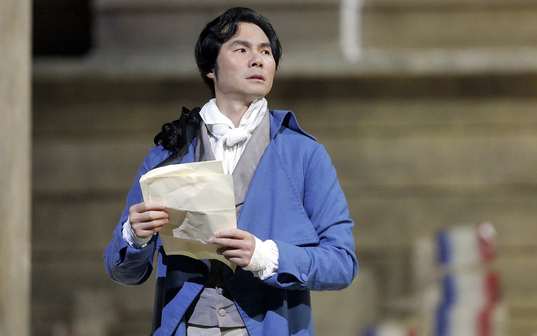 A scene from Andrea Chénier at San Franciso Opera