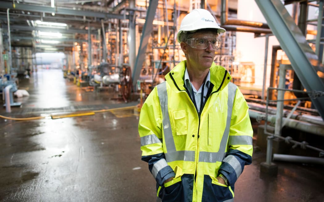 Ballance Agri-Nutrients chief executoive Mark Wynne at the company's Kapuni plant in Taranaki.