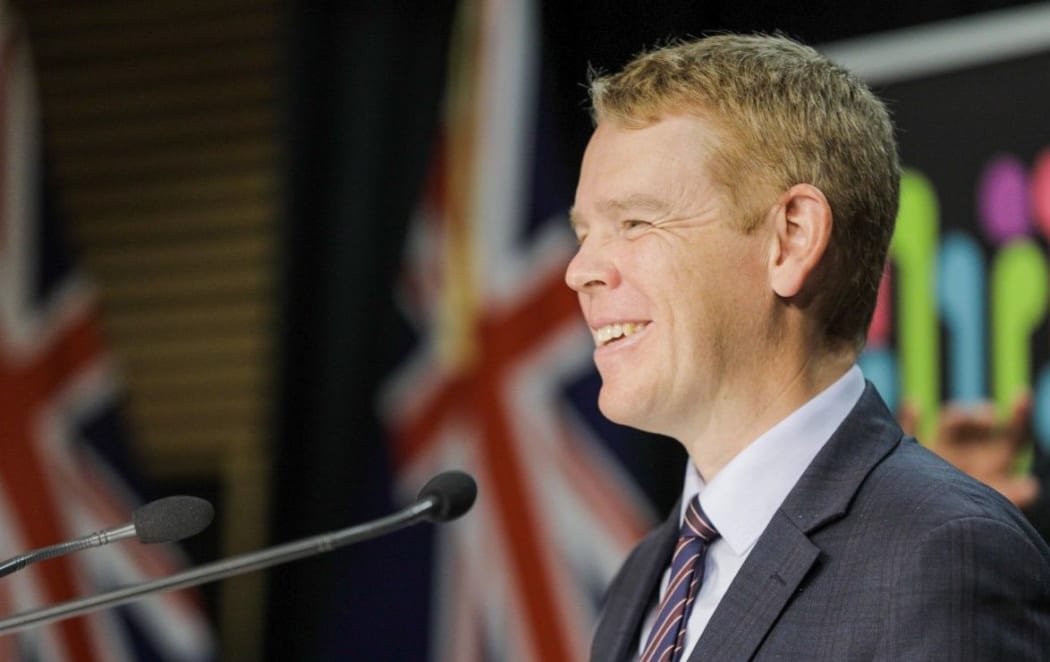 Chris Hipkins at post-Cabinet media briefing  9 May 2022