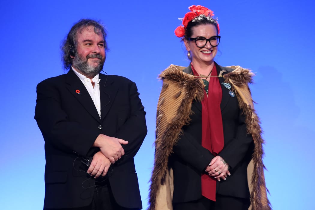 Sir Peter Jackson and Fiona Pardington
