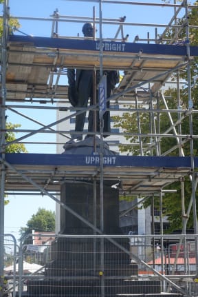 Statue of John Robert Godley.