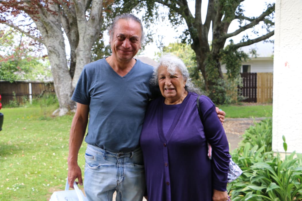 Mark Rerekura and Lalita Samuels.