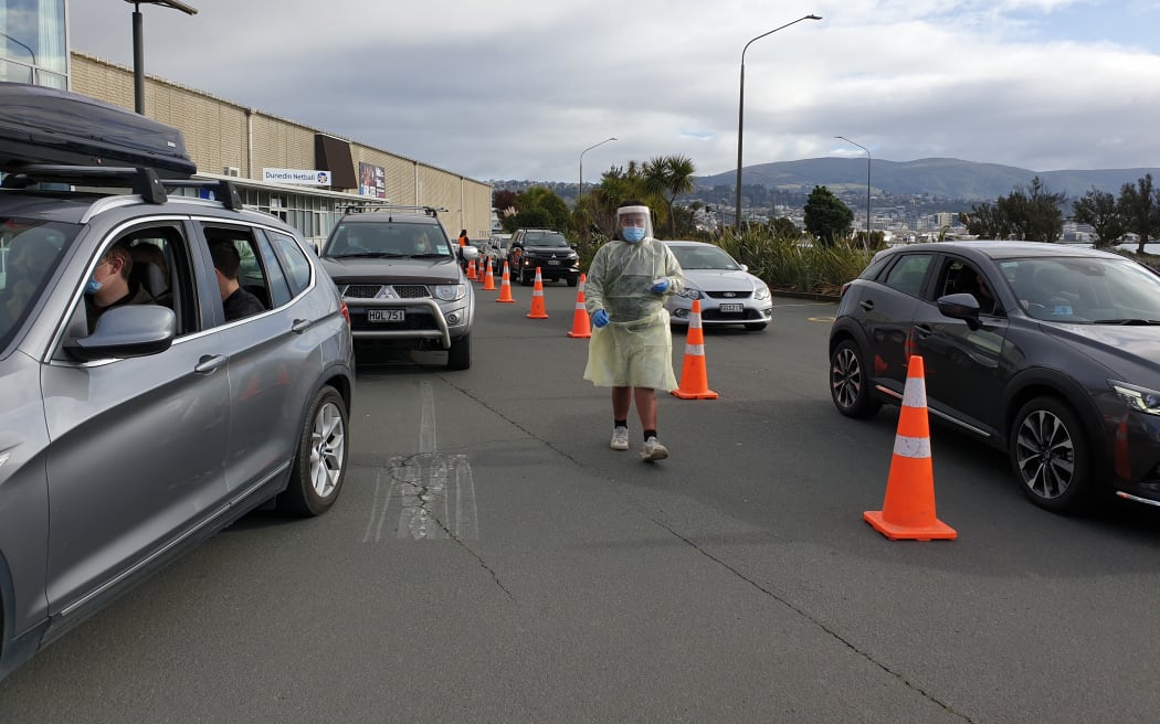 Hundreds get vaccinated for Covid-19 at pop-up centre in Dunedin on Friday 20 August.