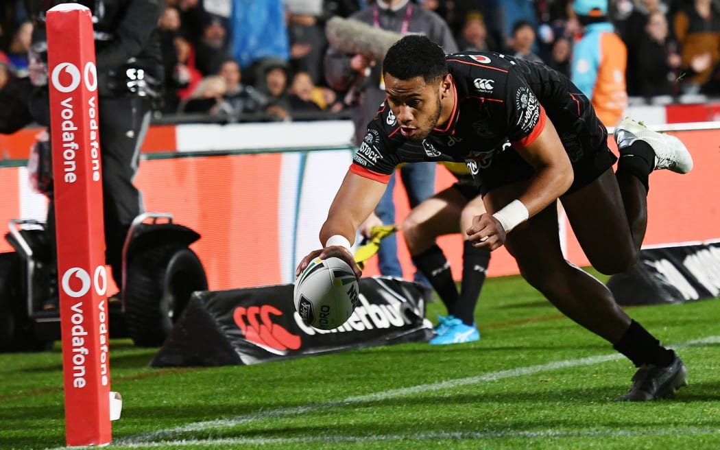 David Fusitu'a sits at the top of the NRL's trying scoring list.