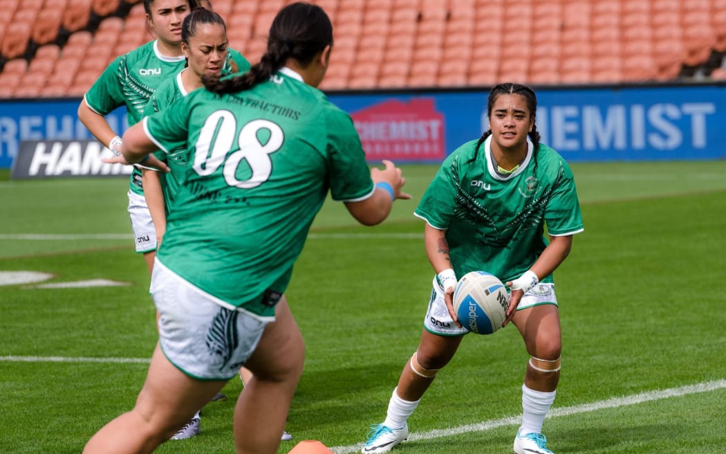Maori Ferns training session