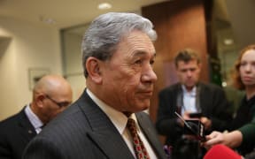 New Zealand First leader Winston Peters