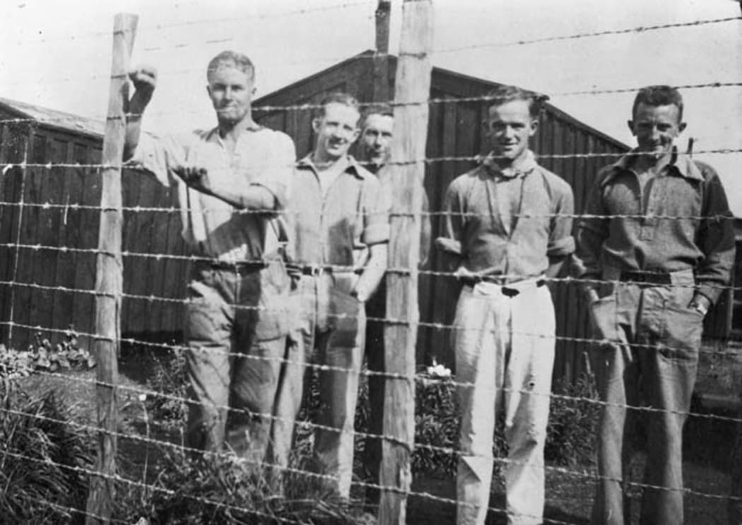 Hautu Detention Camp 1943