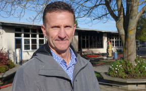 Russley School principal Greg Lewis