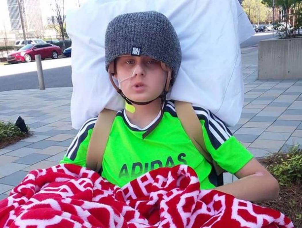 Trenton says he does not remember anything from the accident.