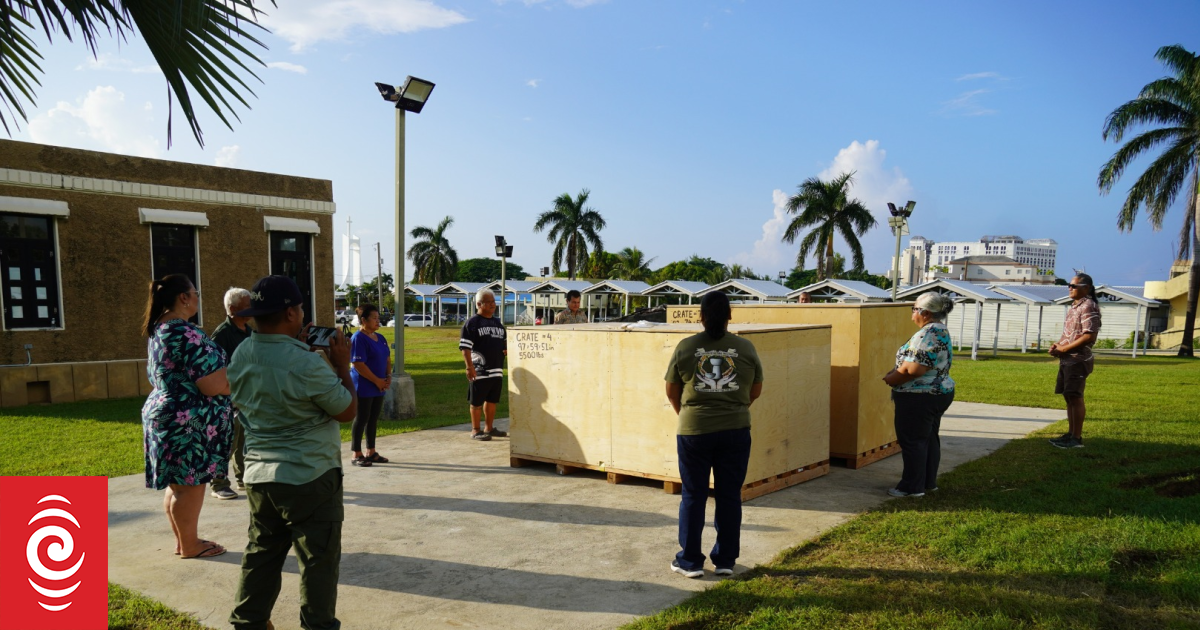 Ancient latte stone repatriated to Northern Marianas after 75 years
