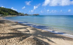 Beach in Noumea, New Caledonia