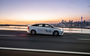The Toyota Mirai would be used in the country's first commercial trial of hydrogen-powered vehicles.