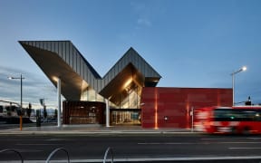 The Christchurch bus interchange.