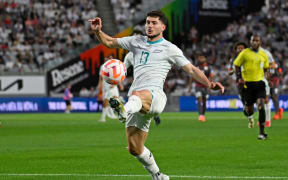 New Zealand's Liberato Cacace.