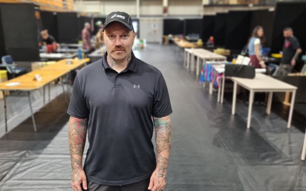 Festival organiser Brent Taylor.