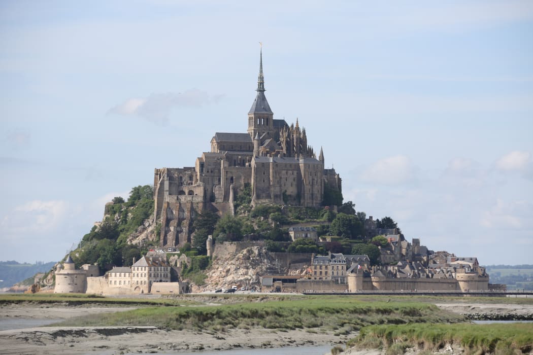 The Mont-Saint-Michel was evacuated early on April 22 of its tourists and residents "as a precautious measure" after an unidentified suspect allegedly threatened to attack law enforcement members