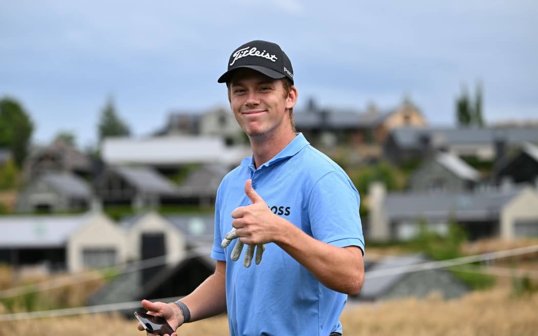 New Zealand golfer Daniel Hillier.