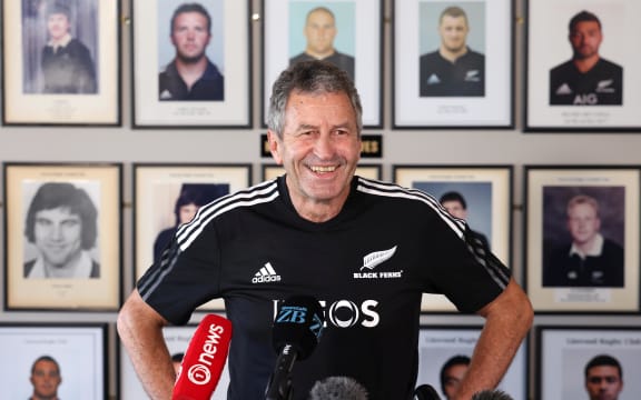 Black Ferns Director of Rugby Wayne Smith.