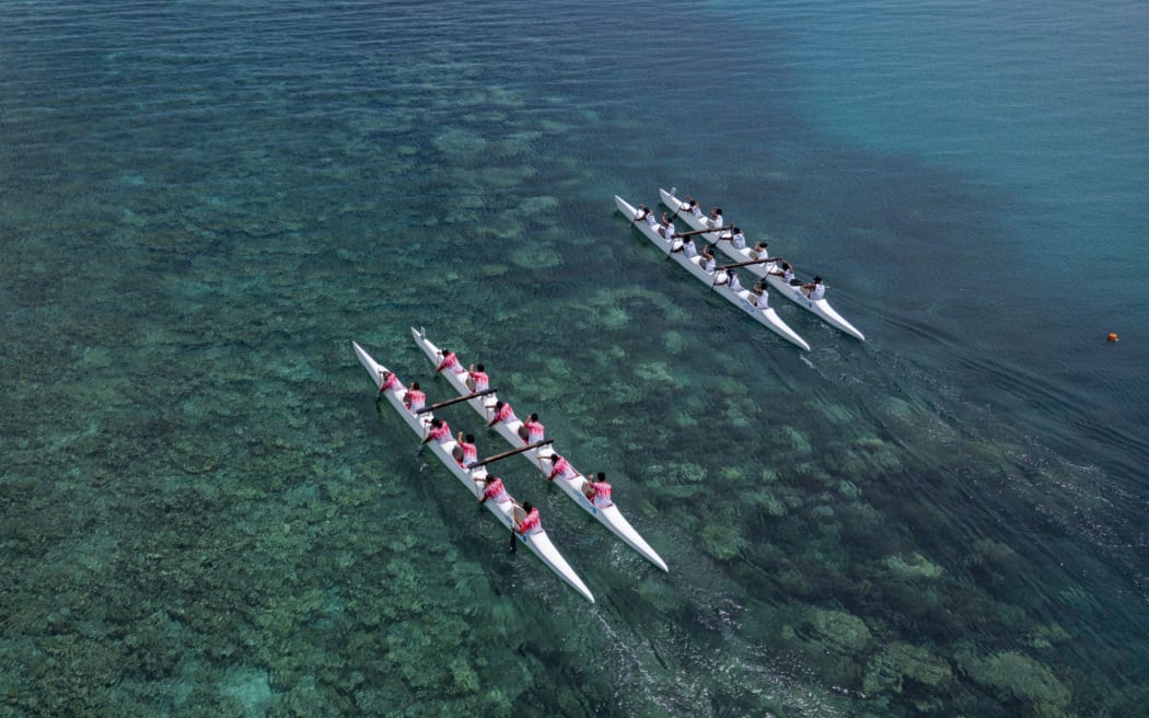 The va'a races on day one were nothing short of breathtaking, the organisers of the Mini Games said, adding "Under the Palauan sun and across crystal-clear waters, the 500m female, male, and Mixed crews gave it their all, with strength, precision, and pure island pride!"