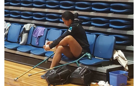 Silver Fern defender Temalisi Fakahokotau