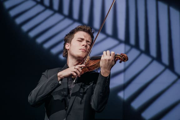 Australian violinist Harry Ward