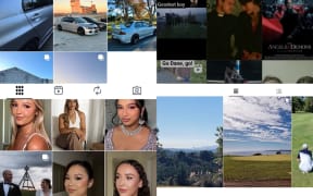 A compilation of screenshots of user accounts.