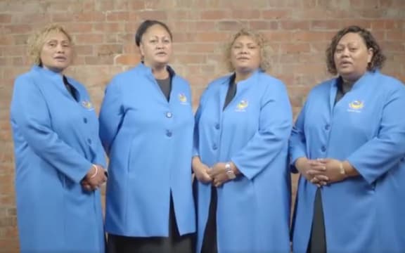 Four Singers of the Ratana Choir