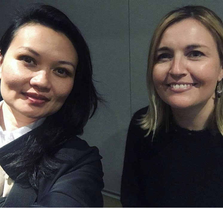 Bic Runga and Charlotte Ryan