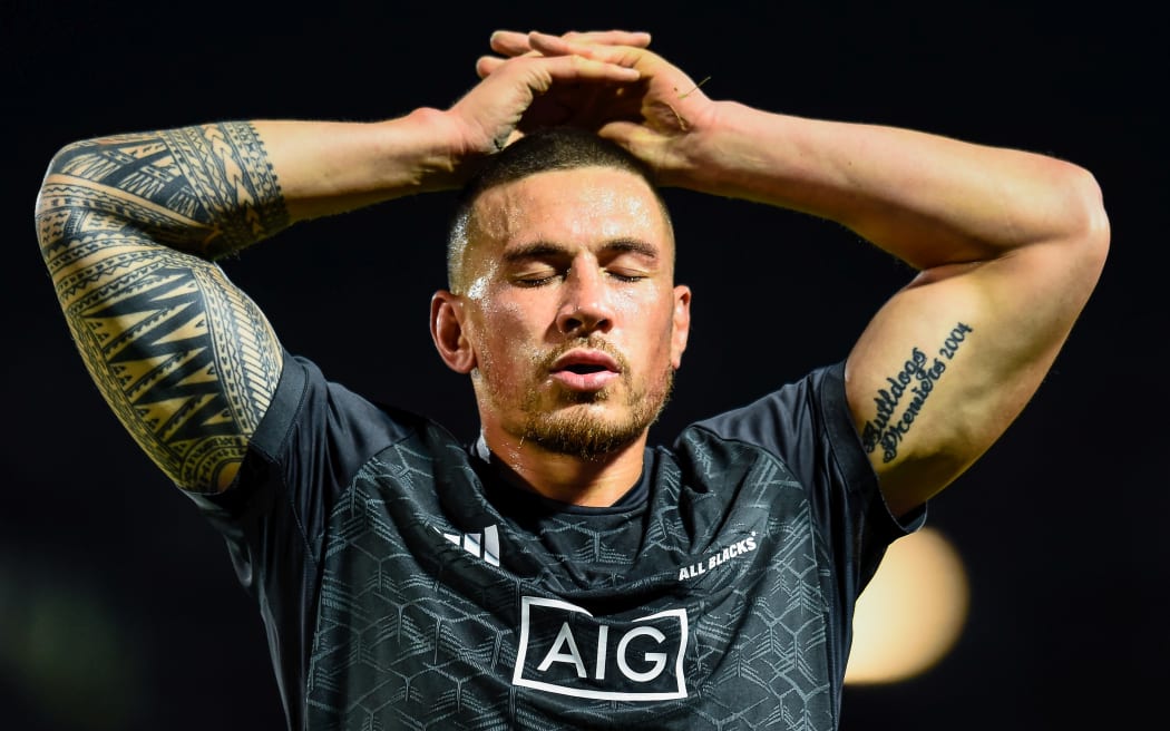 All Black midfielder Sonny Bill Williams.