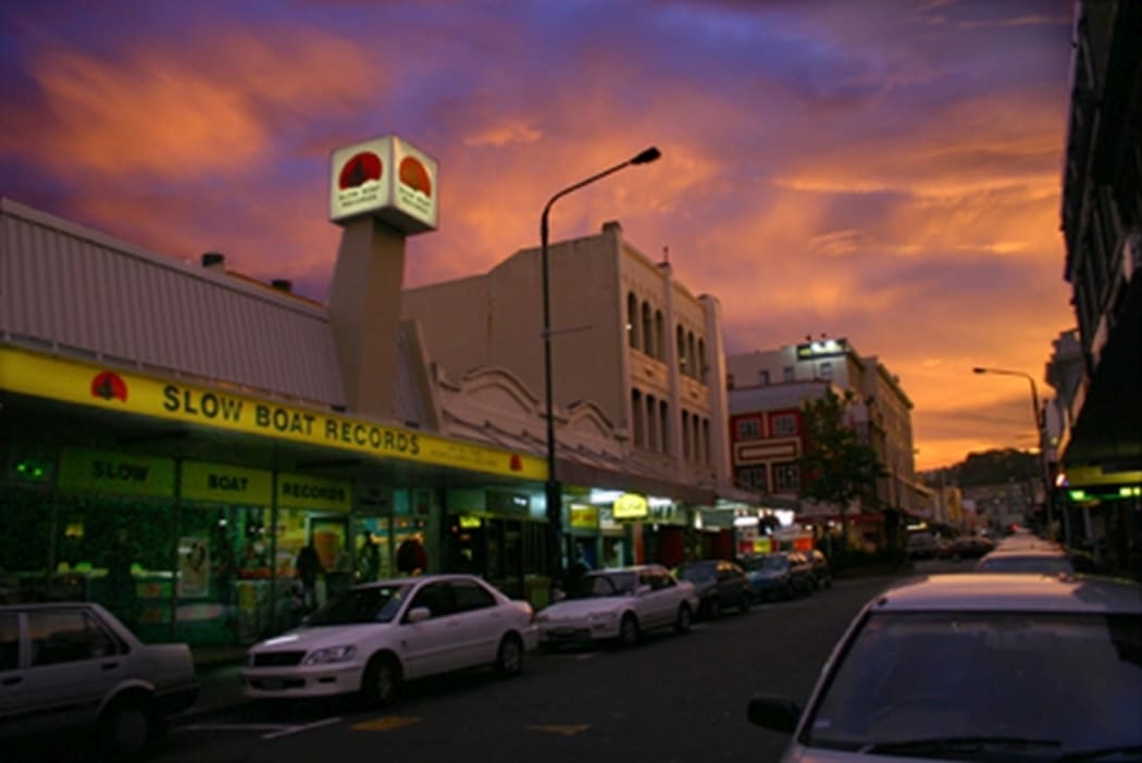 Slow Boat Records in Wellington's Cuba St
