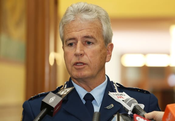Police Commissioner Peter Marshall.