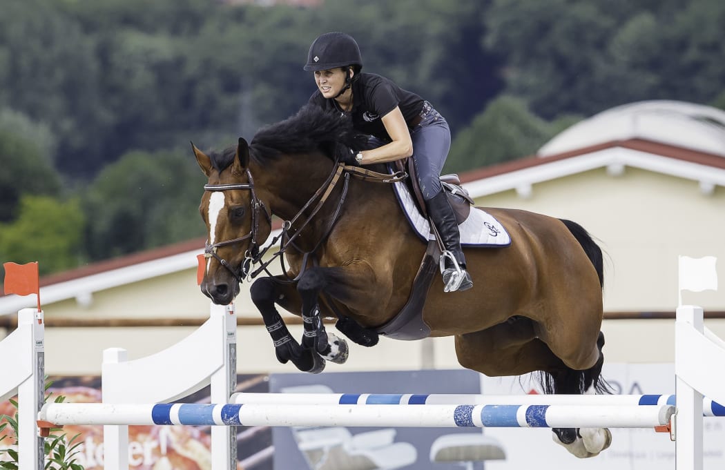 New Zealand showjumper Samantha McIntosh.