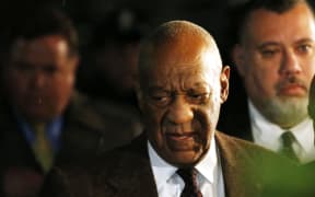 Comedian Bill Cosby leaves the Montgomery County courthouse after Pre-trial hearings in the sexual assault case against him in Norristown, Pennsylvania 3 February 2016.