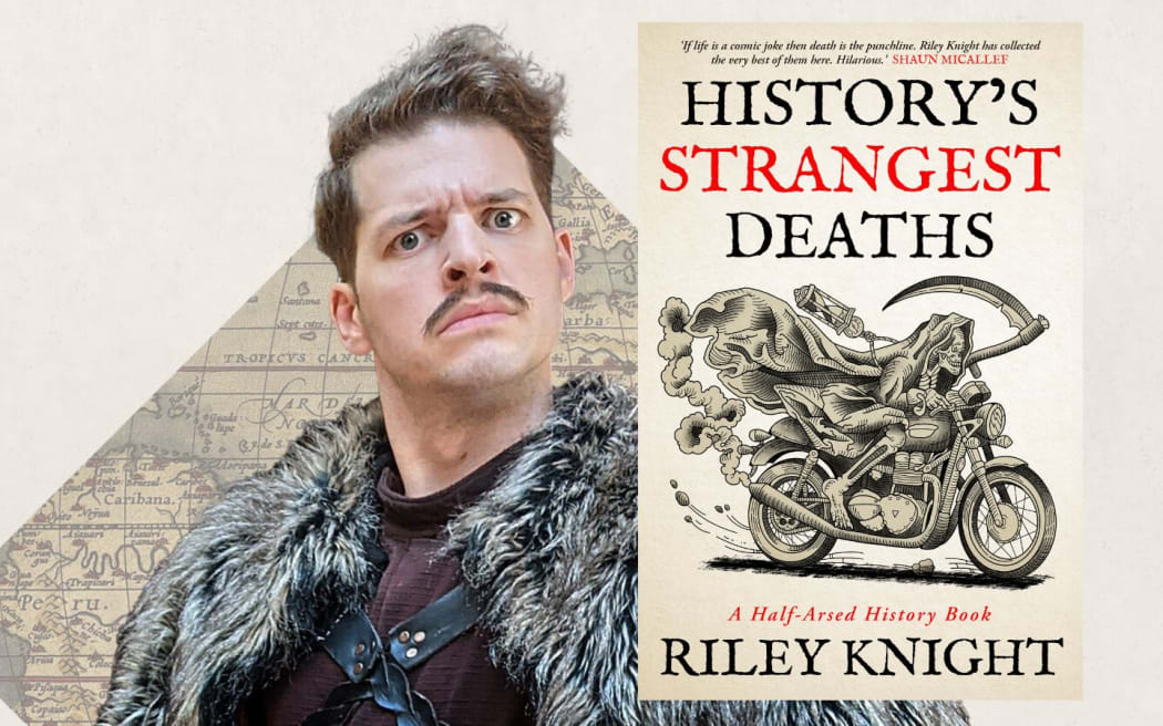 Riley Knight author of History's Strangest Deaths