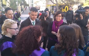 James Shaw and Jan Logie