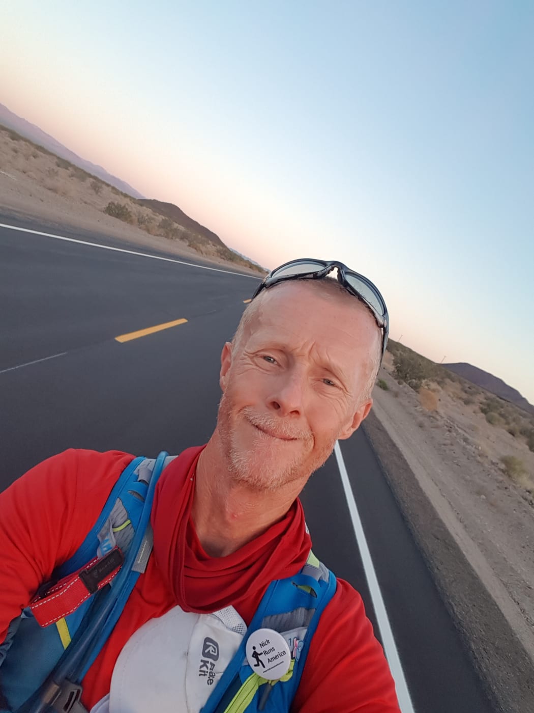 Ultra-marathon runner Nick Ashill.