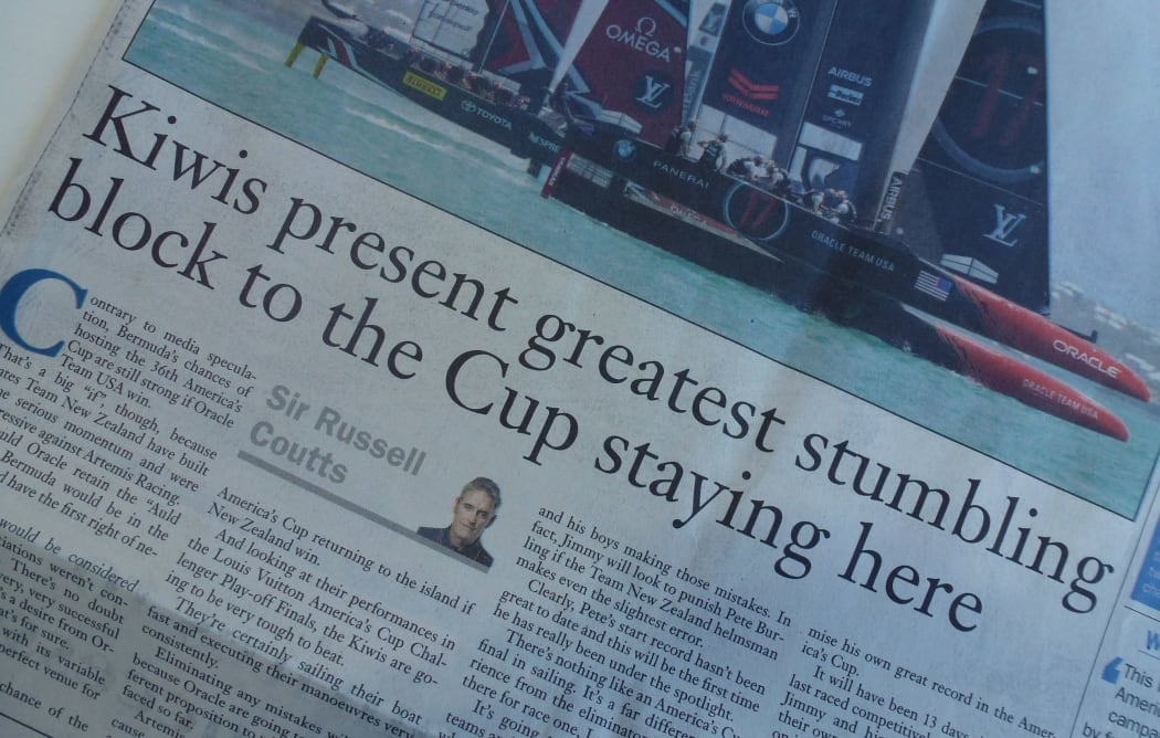 The article in the The Royal Gazette