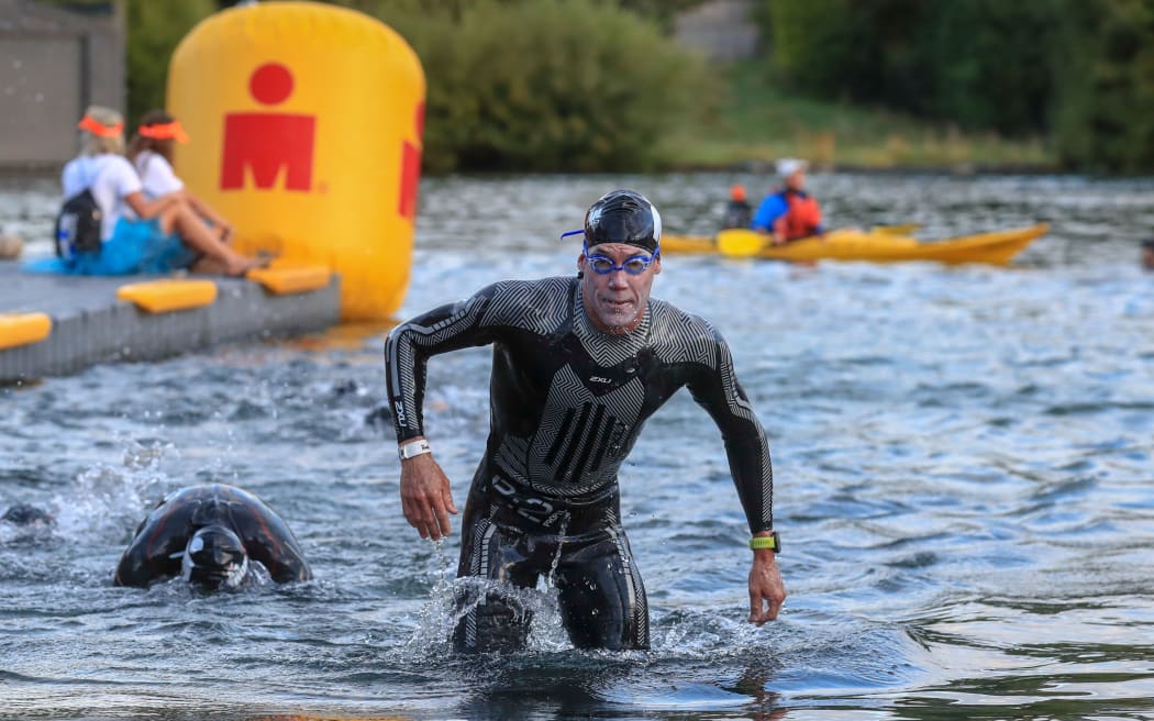 New Zealand's Cameron Brown, Ironman New Zealand, Taupo, New Zealand. Saturday, 03 Mrach, 2018.