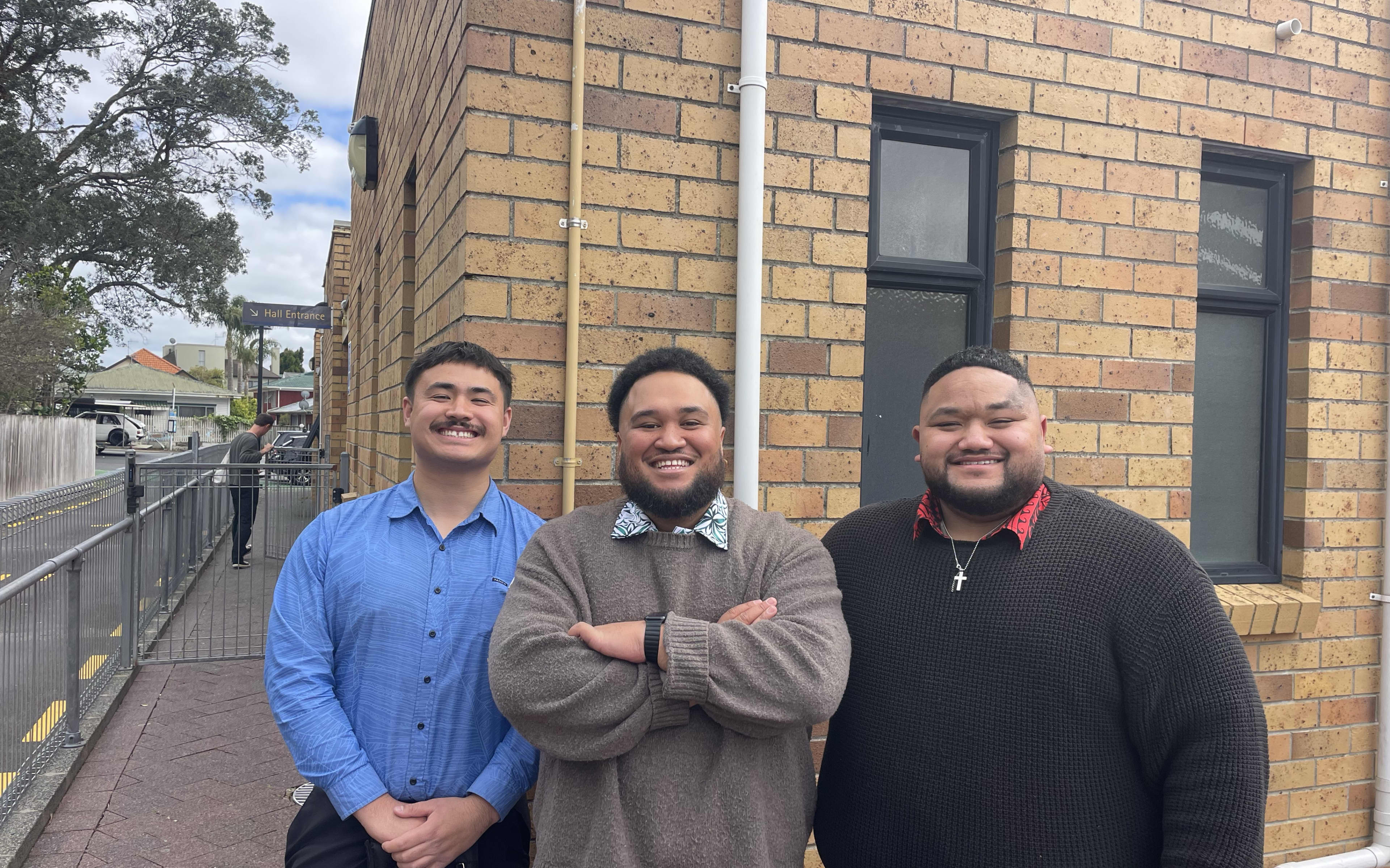 Sitaleki Tonga (right)