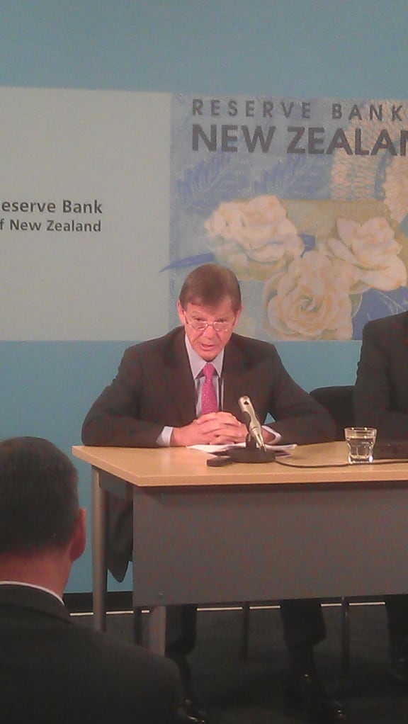 Reserve Bank Governor Graeme Wheeler.