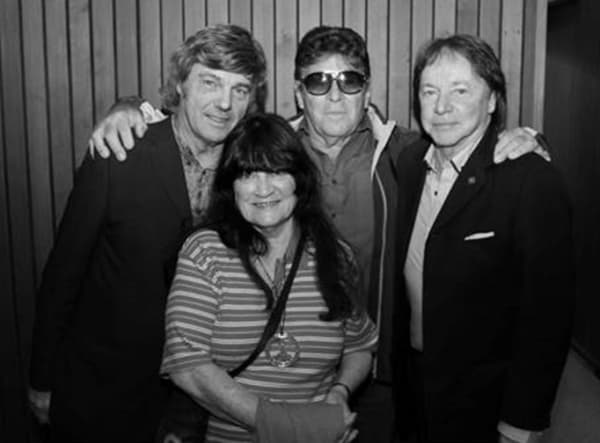 Grant Gillanders, Judy Donaldson (of The Chicks), Larry Morris (RIP) and Shane Hales.