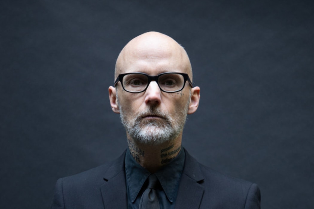 Moby photographed by Travis Schneide