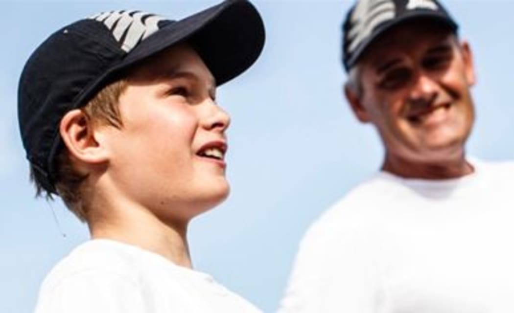 Mattias and Russell Coutts