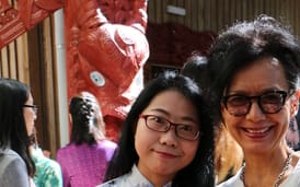 Wang Feng-Feng and Rebecca Needham