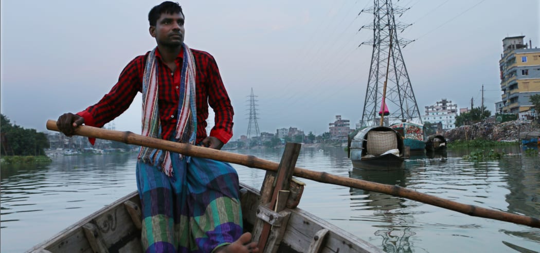 Half of Bangladesh is less than 6 metres above sea level, leaving it vulnerable to constant  flooding