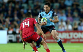 Zac Guildford playing for the NSW Waratahs.