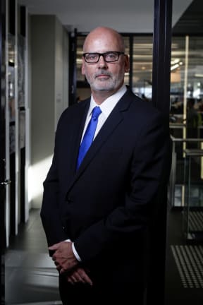 Andrew Holden, the News Publishers Association's  Public Affairs Director
Melbourne.