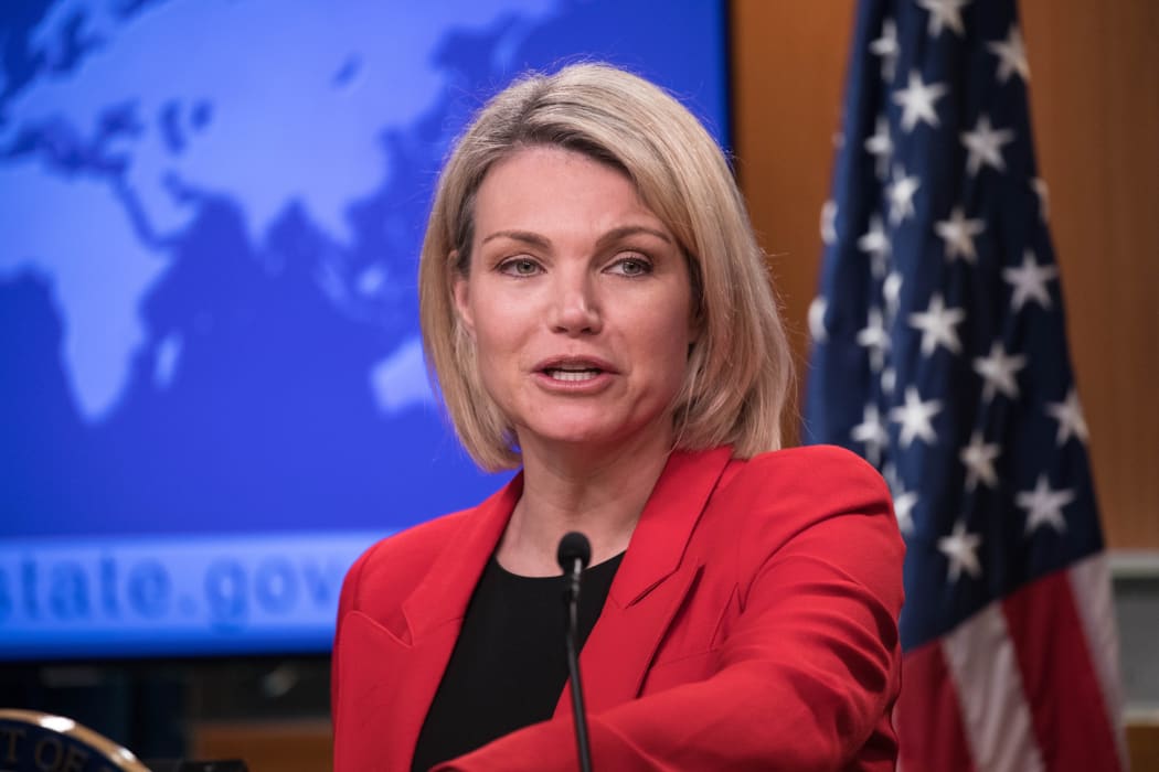 US Department of State spokesperson Heather Nauert.