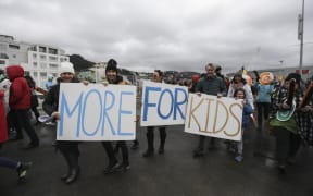 Teachers strike in Wellignton