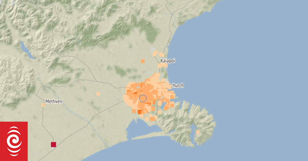Another shallow earthquake shakes Christchurch